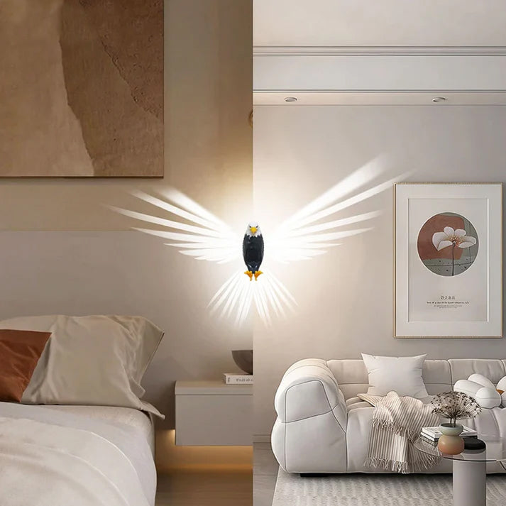 Bald Eagle Wall Lamp