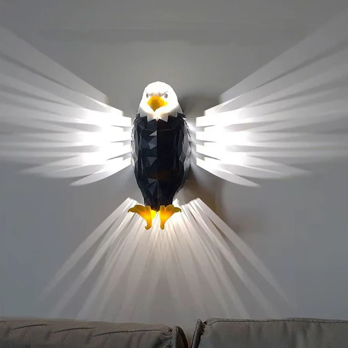 Bald Eagle Wall Lamp