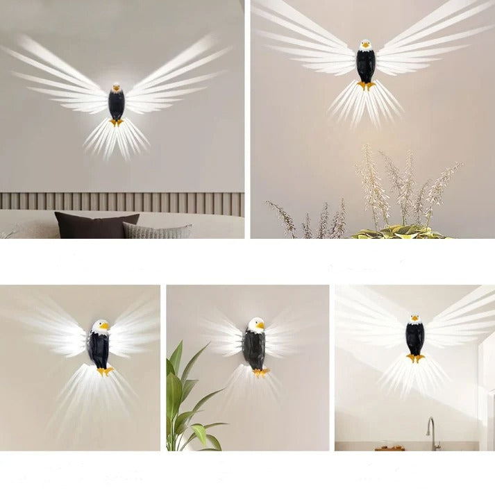 Bald Eagle Wall Lamp